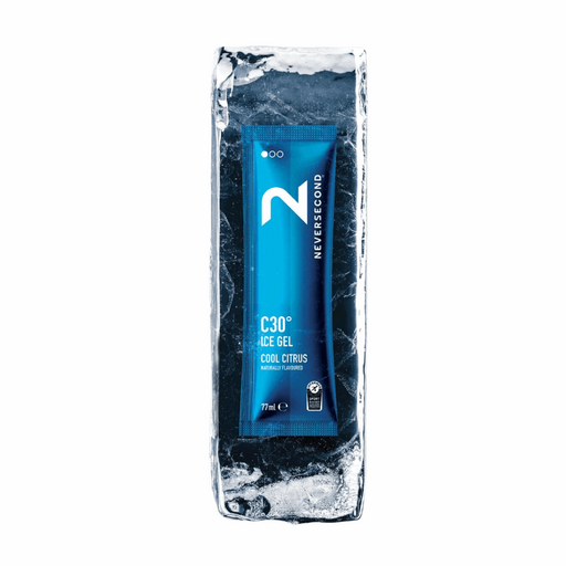 NEVERSECOND C30 Ice gel Cool Citrus Energy Gel (8 sachets) Nutrition Gels & Chews Endurance kollective NeverSecond