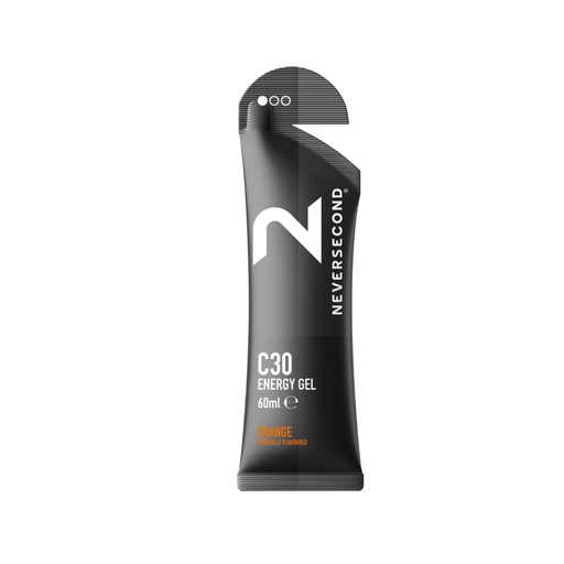 NEVERSECOND C30 Orange Energy Gel (12 sachets) Nutrition Gels & Chews Endurance kollective NeverSecond