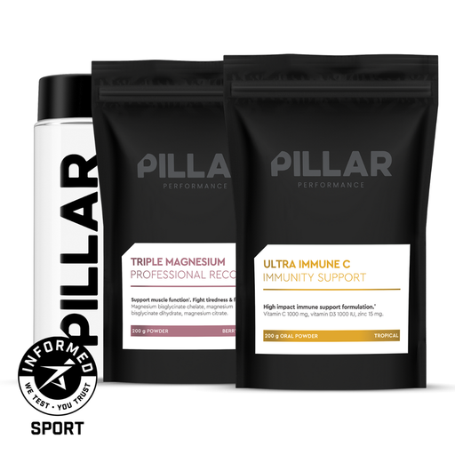 Pillar Performance Training Defence Berry Bundle Nutrition Drinks & Shakes Endurance kollective Pillar Performance