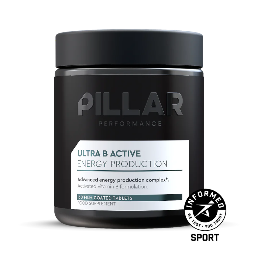PILLAR PERFORMANCE ULTRA B ACTIVE Vitamin B Complex - High Potency Formulation Vitamins and supplements Endurance kollective Pillar Performance