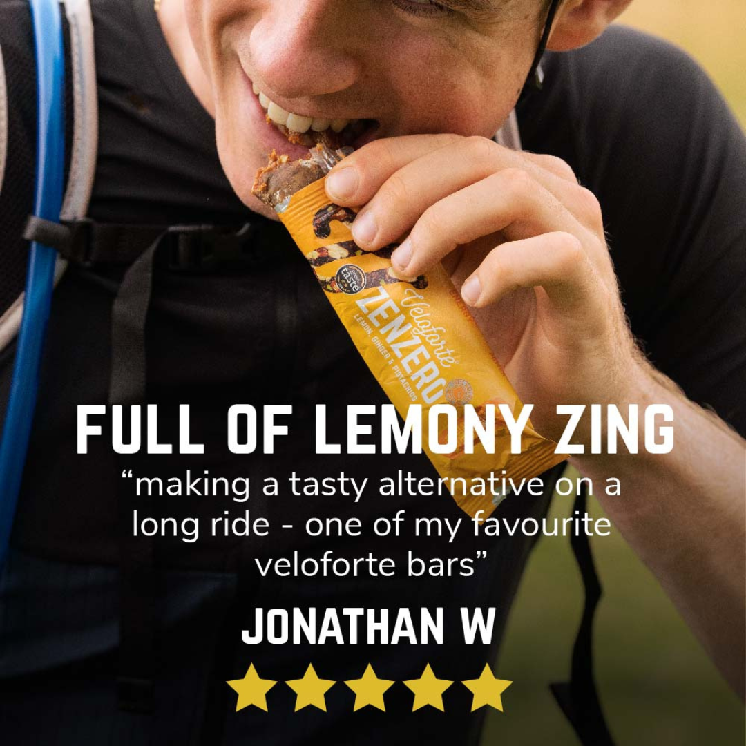 Veloforte Zenzero Bar – Natural Energy & Plant-Based Protein for Endurance Nutrition Bars Endurance kollective Veloforte