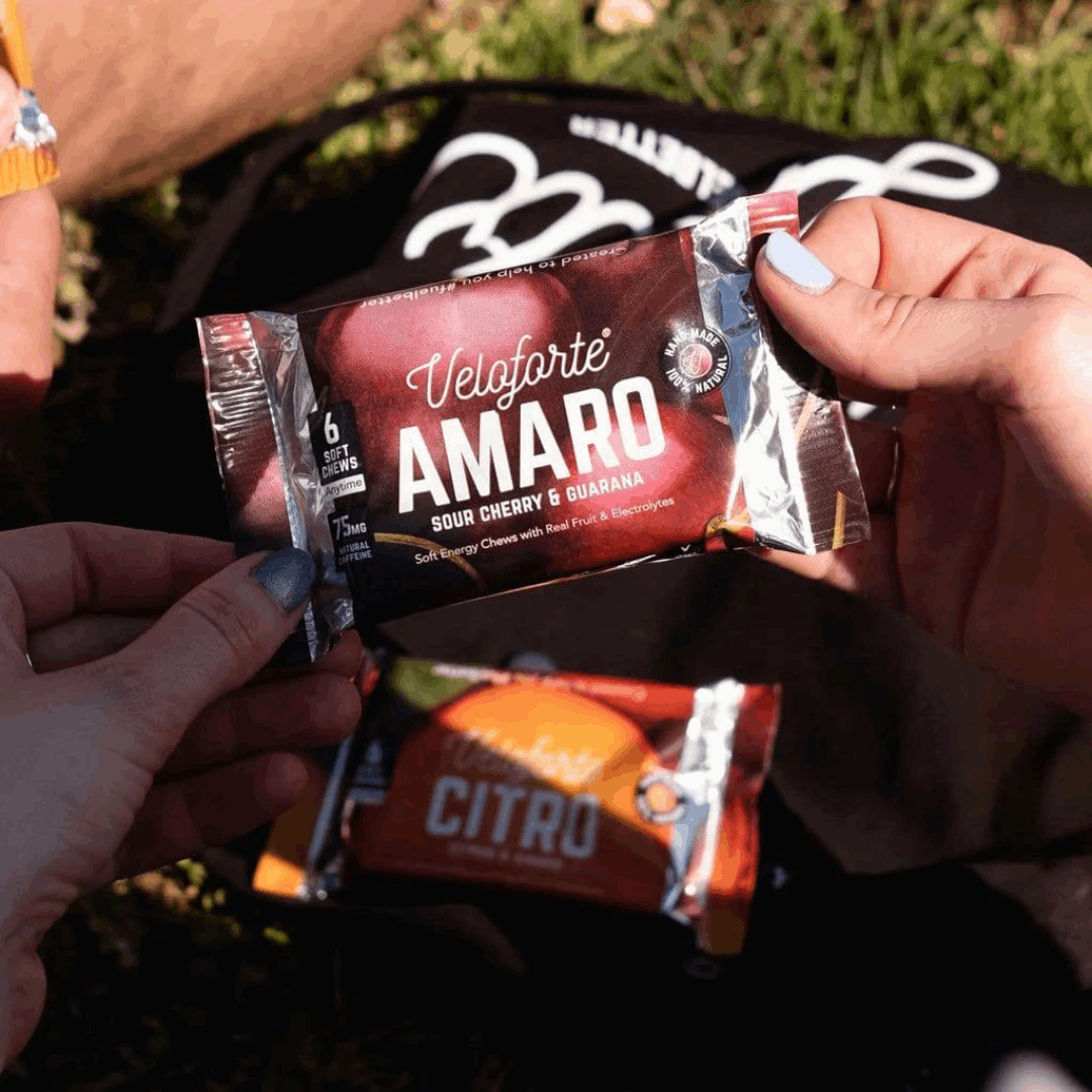 Veloforte Amaro Energy Chews – Natural Energy with Caffeine for Endurance Performance Nutrition Gels & Chews Endurance kollective Veloforte
