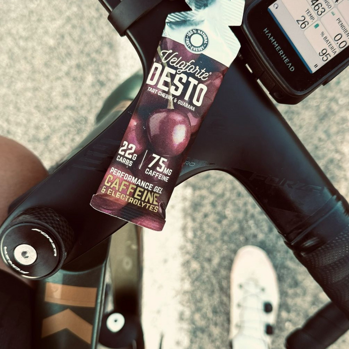 Veloforte Desto Energy Gel – High-Intensity Fuel with Natural Caffeine Nutrition Gels & Chews Endurance kollective Veloforte