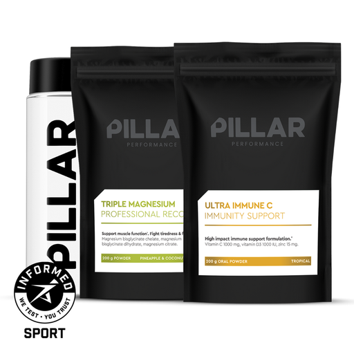 Pillar Performance Training Defence Bundle Pinapple and Coconut Vitamins & Supplements Endurance kollective Pillar Performance