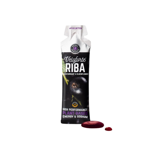 Veloforte Riba – Blackcurrant & Elderflower Energy Gel Nutrition Gels & Chews Endurance kollective Veloforte