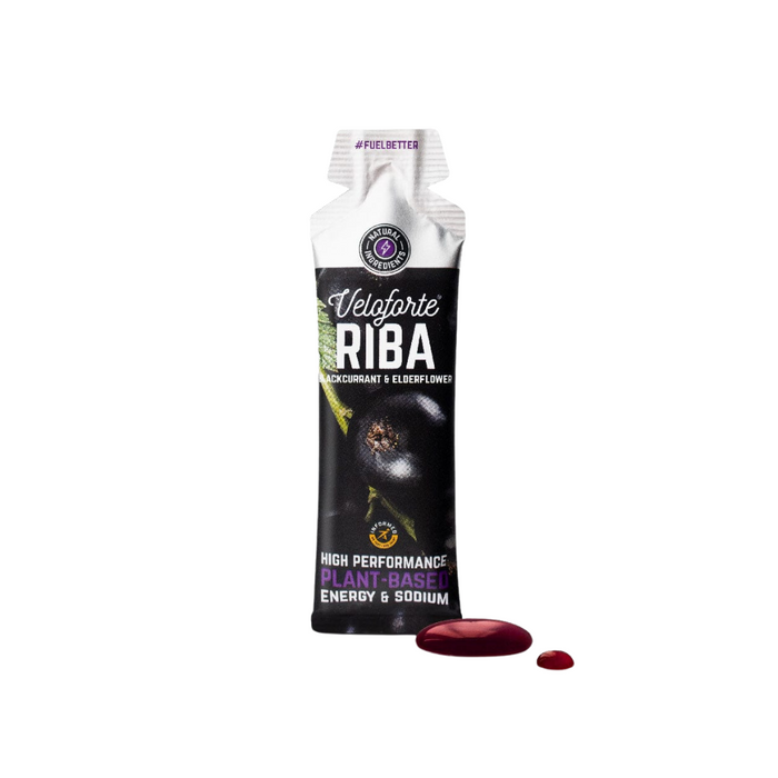 Veloforte Riba – Blackcurrant & Elderflower Energy Gel