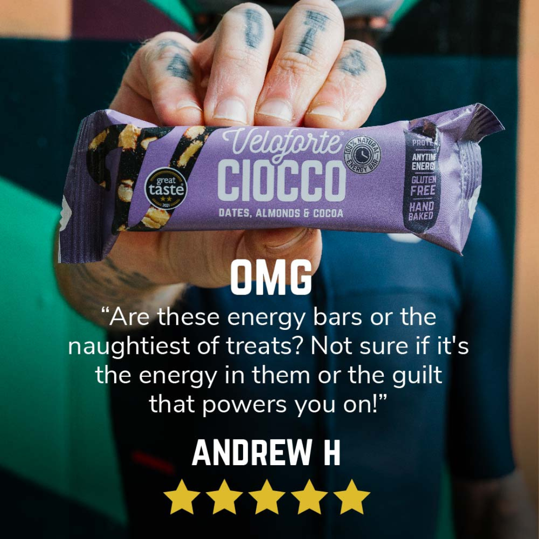 Veloforte Ciocco Energy Bar – Natural Fuel for Endurance Performance Nutrition Bars Endurance kollective Veloforte