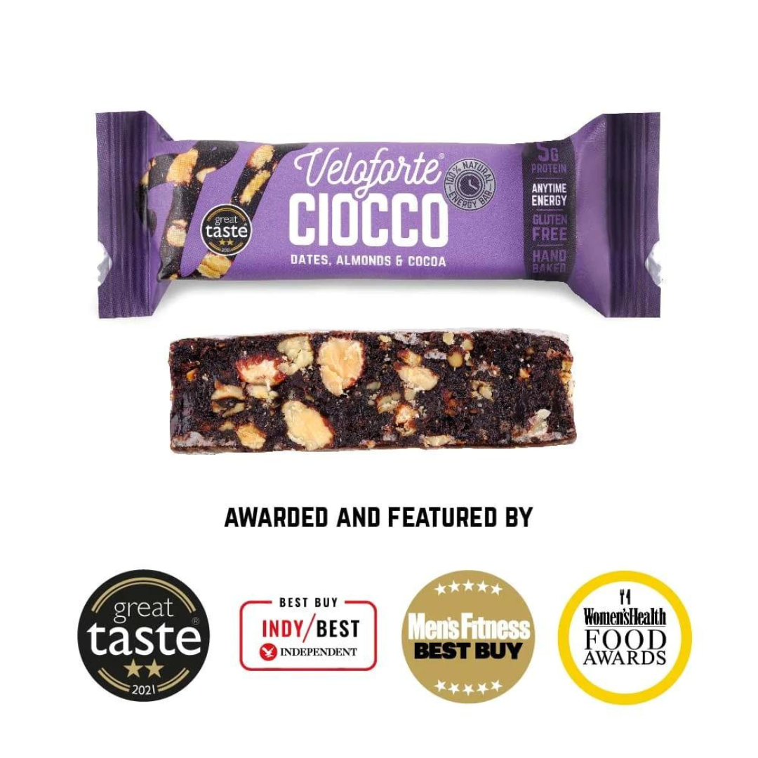 Veloforte Ciocco Energy Bar – Natural Fuel for Endurance Performance Nutrition Bars Endurance kollective Veloforte