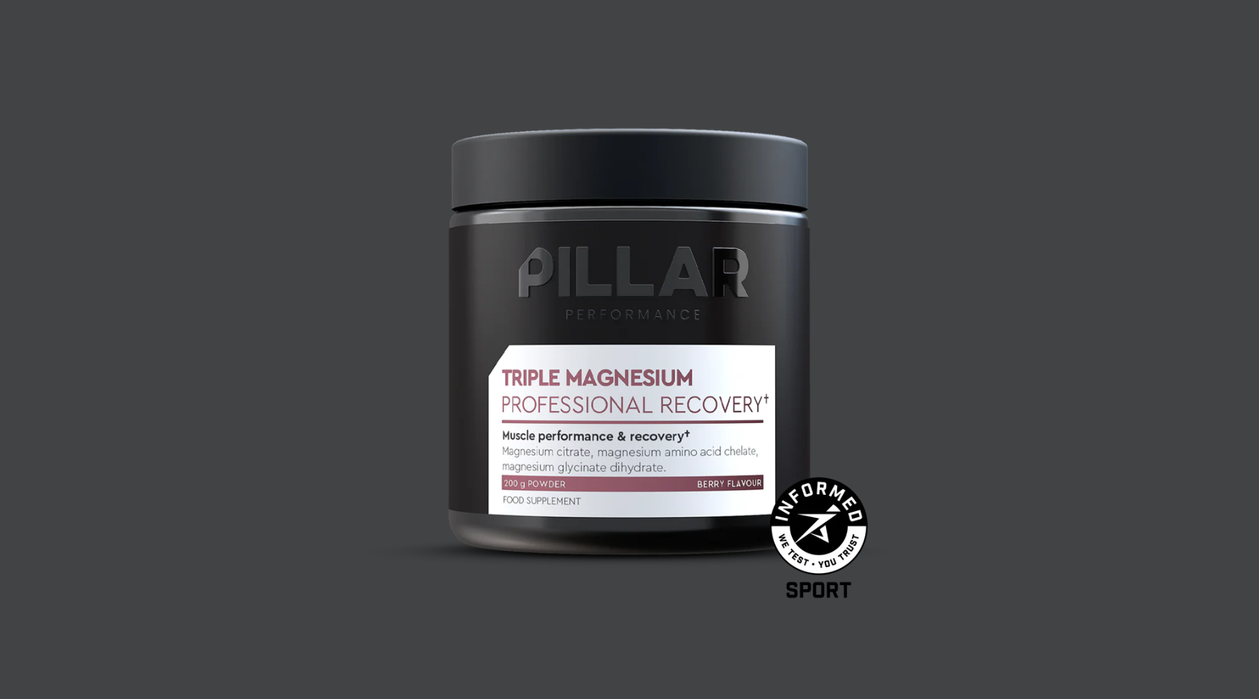 Pillar Performance Triple Magnesium Supplement