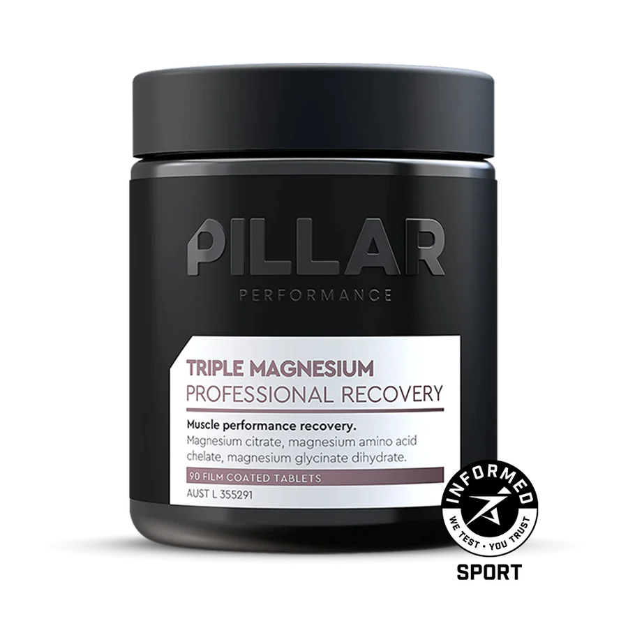 Pillar Performance Triple Magnesium Tablets Vitamins and supplements Endurance kollective Pillar Performance