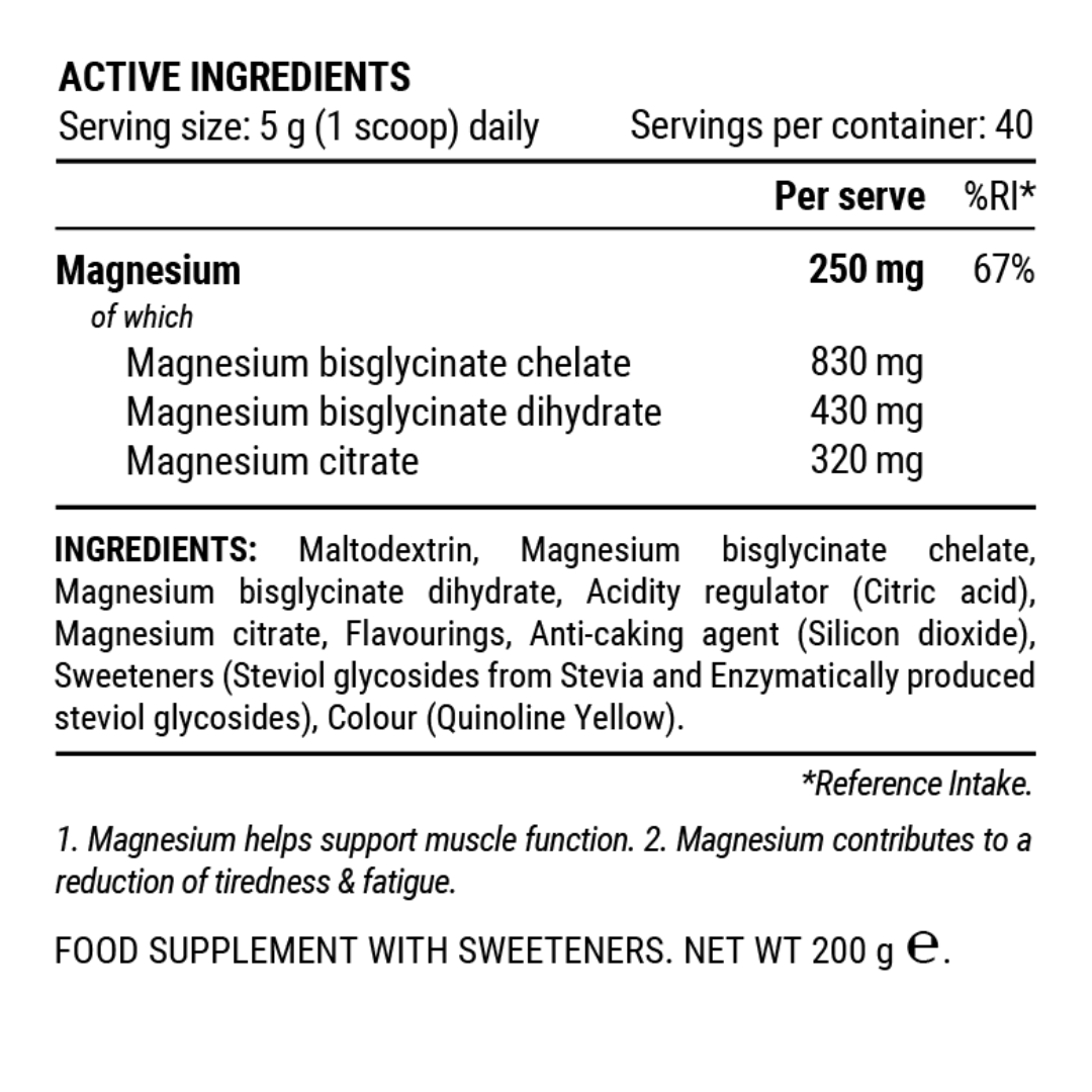 Pillar Performance Triple Magnesium – Pineapple & Coconut Recovery Pouch Vitamins and supplements Endurance kollective Pillar Performance