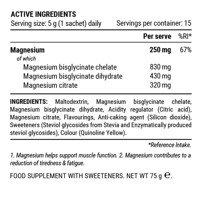 Triple Magnesium Travel Pack Ananas och Kokosnöt – Sömn- och Återhämtningsstöd på Språng