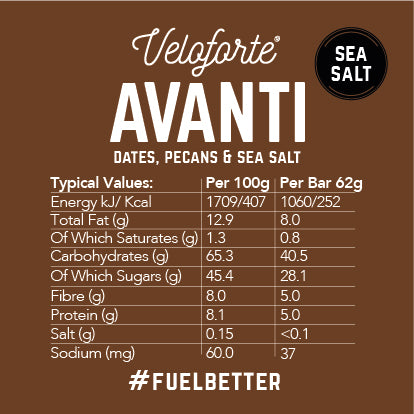 Veloforte Avanti Bar – Natural Energy & Protein for Endurance Athletes Nutrition Bars Endurance kollective Veloforte